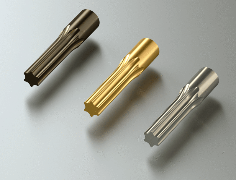 TXE® in drei verschiedenen Versionen (scharz, gold, silber)